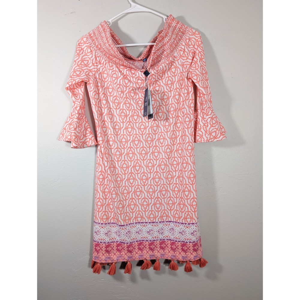 Cabana Life Napa Coverluxe Smocked Dress Size XS UPF 50+